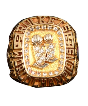 1994-95 Houston Rockets NBA Championship Ring (14K Gold)